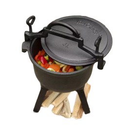 Ketaus medžioklės puodas, 5l