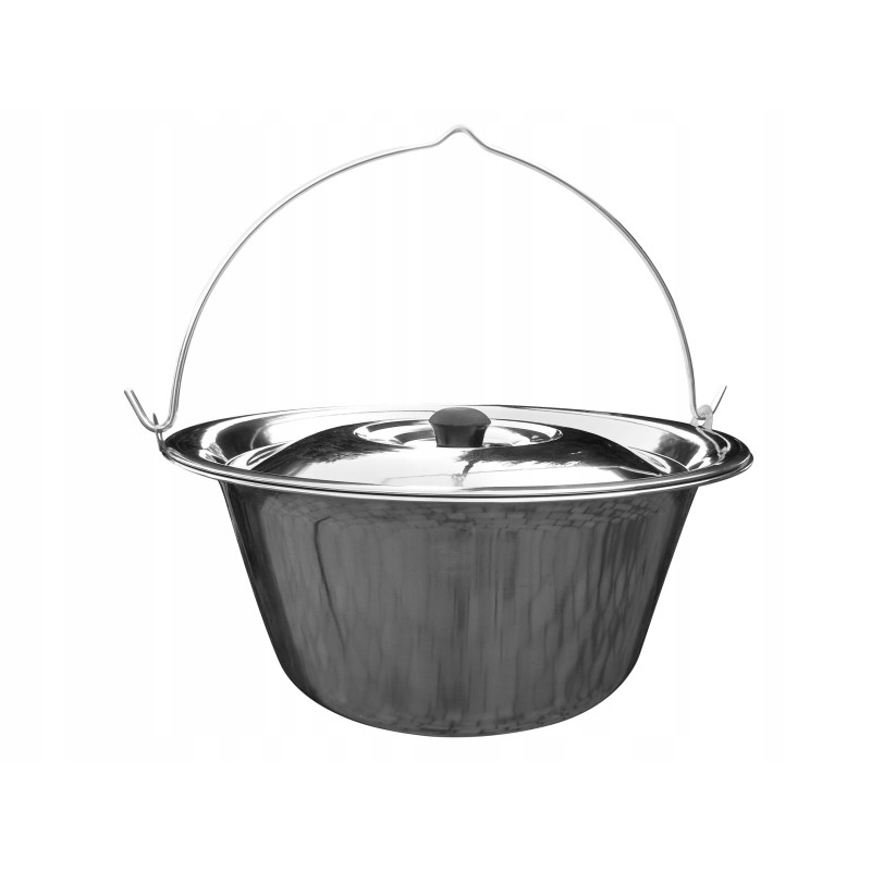 10l vengriškas katilas sodo laužo griliui