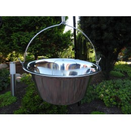 10l vengriškas katilas sodo laužo griliui