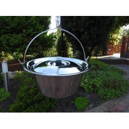 10l vengriškas katilas sodo laužo griliui