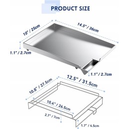 Tik ugnies nerūdijančio plieno grilio plokštė, BBQ