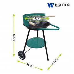 Apvalios grotelės, chromuotos grotelės, skersmuo 37 cm