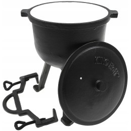 Ketaus medžioklės puodas, 5l