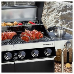 Stovas BBQ mėsos šonkauliukų kepimui ant grotelių - roesle