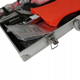 Grilio priedų rinkinys su neslystančia rankena