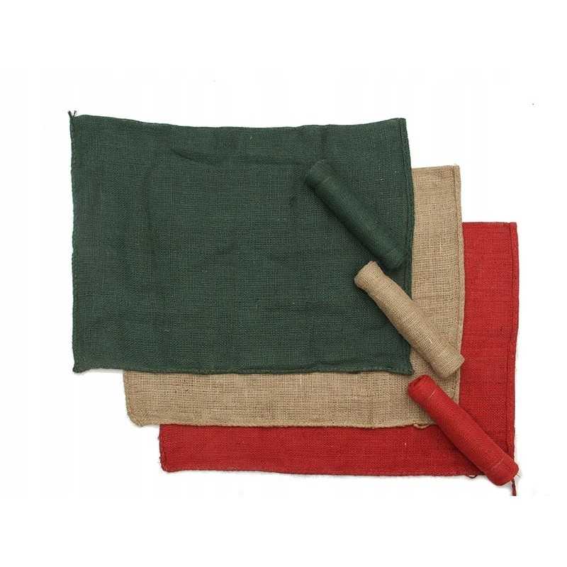 Džiuto gaubtas 200g, 80x60cm - žalias