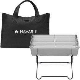 Nešiojama mini grilis + dėklas