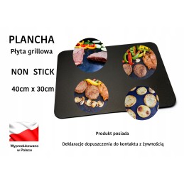 Grilio kilimėlio plokštė 400x300 mm, tefloninis kilimėlis, grotelės