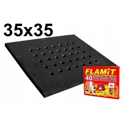 Pilkos ketaus židinio grotelės, 35x35 cm!