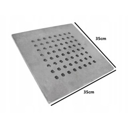 Ketaus grotelės, matmenys: 35x35