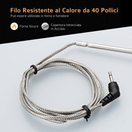 Topop skaitmeninis kepimo termometras ir laikmatis