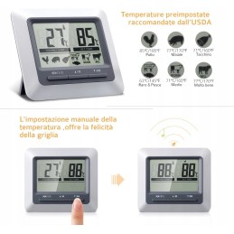 Topop skaitmeninis kepimo termometras ir laikmatis