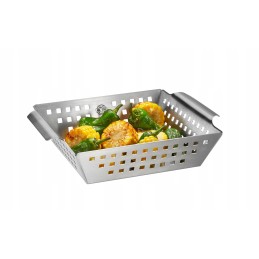 Grilio padėklas BBQ krepšelis mažas gefu g 89415