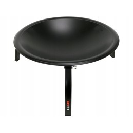 Plieninis židinys su atlenkiamomis kojomis