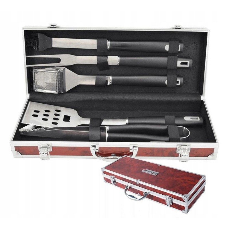 Priedų rinkinys grilio dėžutėje