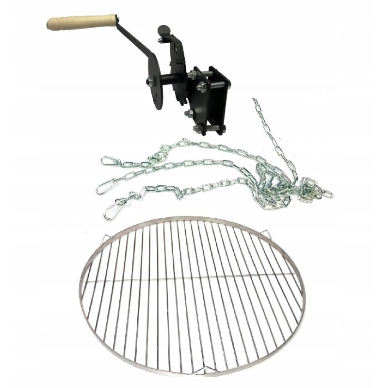 Nerūdijančio plieno grotelės, 45 cm ritė