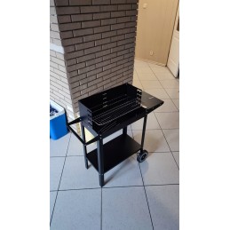 Grilis su anglimis su lentyna 48 26 5cm 1 vnt