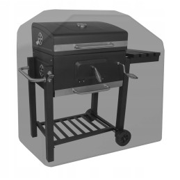 Sodo kepsninės dangtis 124 x 65 x 110 cm atsparus vandeniui