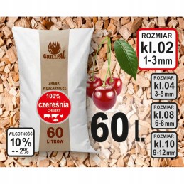 Rūkomieji kotletai, vyšnia, 02 klasė, 60l, grilis