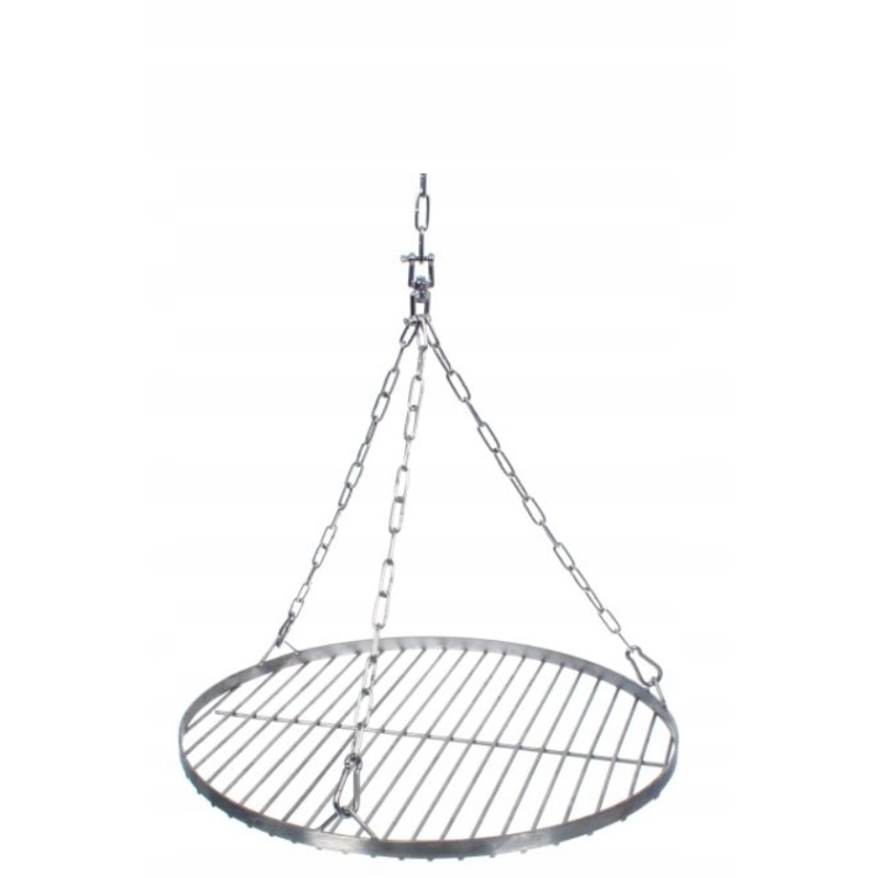 Apvalios nerūdijančio plieno grotelės ø450 mm su grandine