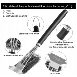 Grill Cleaning Brush Set