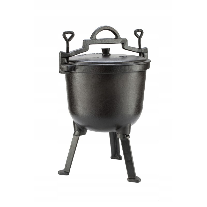 Ketaus medžioklinis virdulys 5l