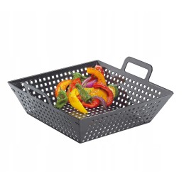 Sheet metal basket grill basket grilling steel gefu