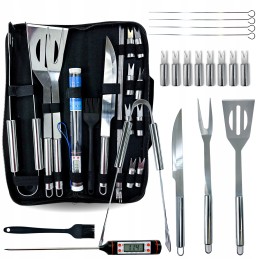 ⭐⭐ Grilio priedai kepsninės indai stalo įrankių rinkinys 18in1 rinkinys⭐⭐