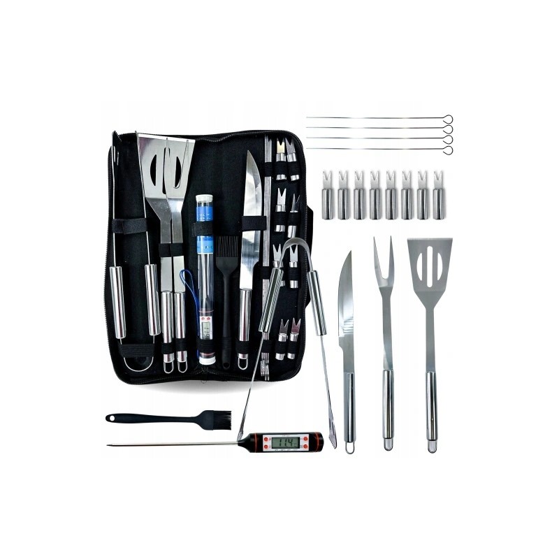 ⭐⭐ Grilio priedai kepsninės indai stalo įrankių rinkinys 18in1 rinkinys⭐⭐