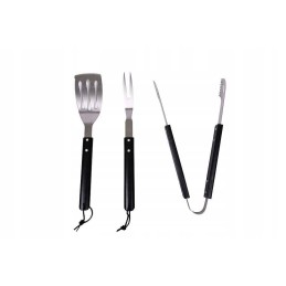 Fredde BBQ grilio rinkinys - 3 vnt 5018181 juodas