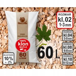 Smokehouse viščiukai klevo klasė 02 60l grillpal