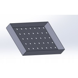 Peleninė, grilio židinys, 37cm x 47cm