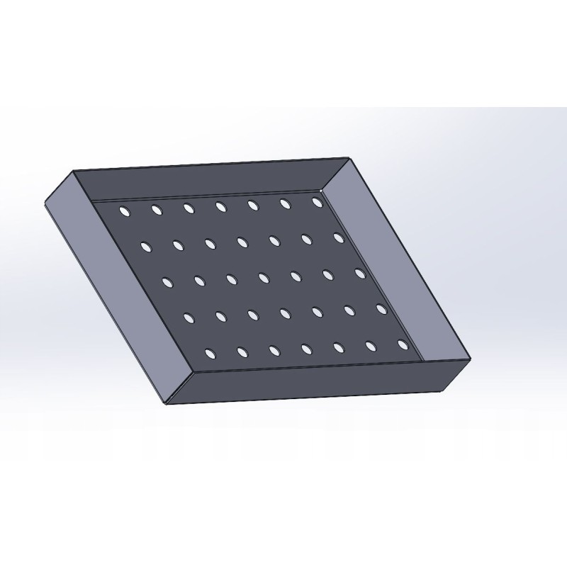 Peleninė, grilio židinys, 37cm x 47cm