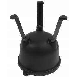 Ketaus emaliuotas katilas, 5 l, medžioklinis puodas laužui, ypatinga kokybė