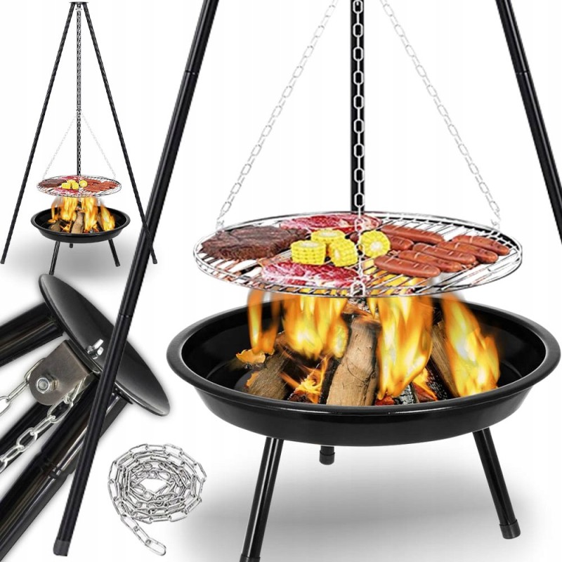✅ Stazer Flameup pakabinamas trikojis sodo grilis ✅