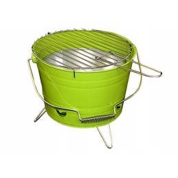 Nešiojama mini bbq sodo kepsninė, žalia