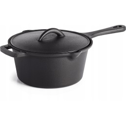 Napoleono ketaus puodas su dangteliu, 2l