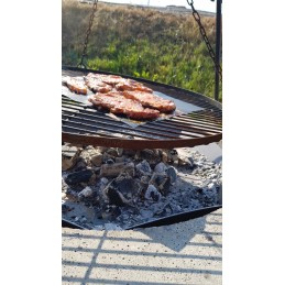 Sodo židinys grilio ugniai