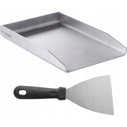 � Smartpeas nerūdijančio plieno grilio plokštė 20x30 cm dujiniam griliui 🍖🔥