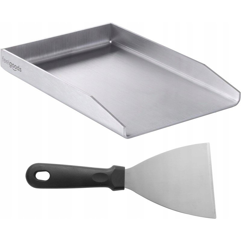 � Smartpeas nerūdijančio plieno grilio plokštė 20x30 cm dujiniam griliui 🍖🔥