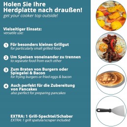 � Smartpeas nerūdijančio plieno grilio plokštė 20x30 cm dujiniam griliui 🍖🔥