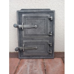 Ketaus durys virtuvės rūkyklos viryklei