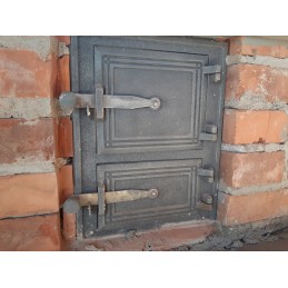 Ketaus durys virtuvės rūkyklos viryklei