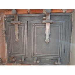 Ketaus durys virtuvės rūkyklos viryklei