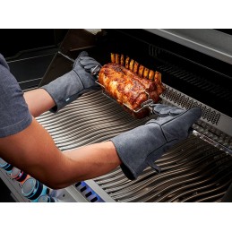 Napoleon 62147 karvės odos kepsninės pirštinės iš vientisos natūralios odos