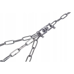 Apvalios nerūdijančio plieno grotelės 450mm su pakabinama grandine