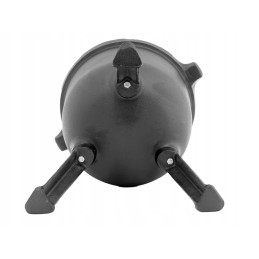 Ketaus medžioklės puodas, stovimas, Rossner, 8 l