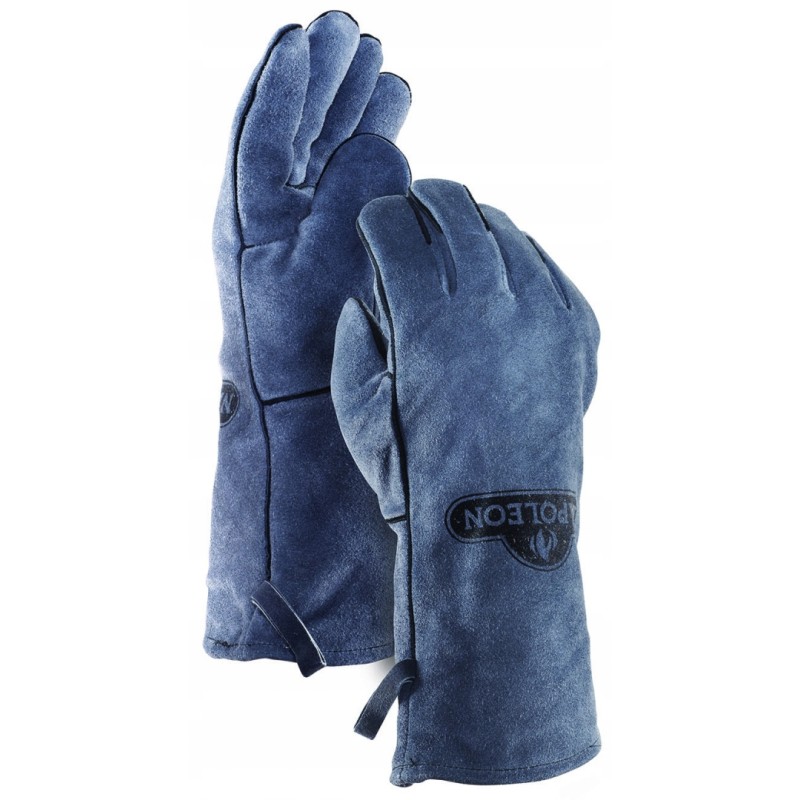 Natūralios odos pirštinės, skirtos naudoti griliui