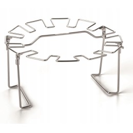 „Napoleon“ nerūdijančio plieno grilio stovas skirtas 12 vištienos kojų kepimui