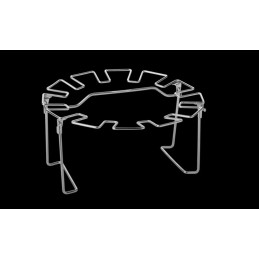 „Napoleon“ nerūdijančio plieno grilio stovas skirtas 12 vištienos kojų kepimui